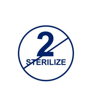 لا حاجة لإعادة التعقيم No need for re-sterilization